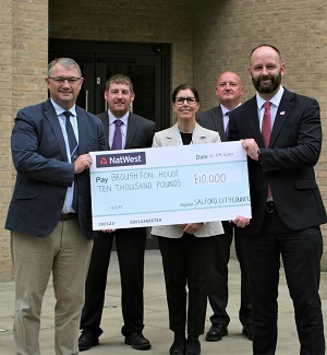Bereaved families raise £10,000 for veteran care village