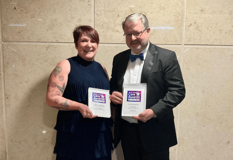 Community Integrated Care celebrates double win at Care Awards