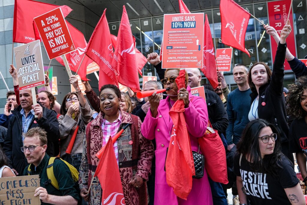 Staff at homelessness charity start month-long strike in pay dispute