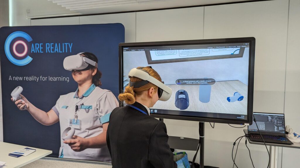 12 weeks free VR training for health and social care